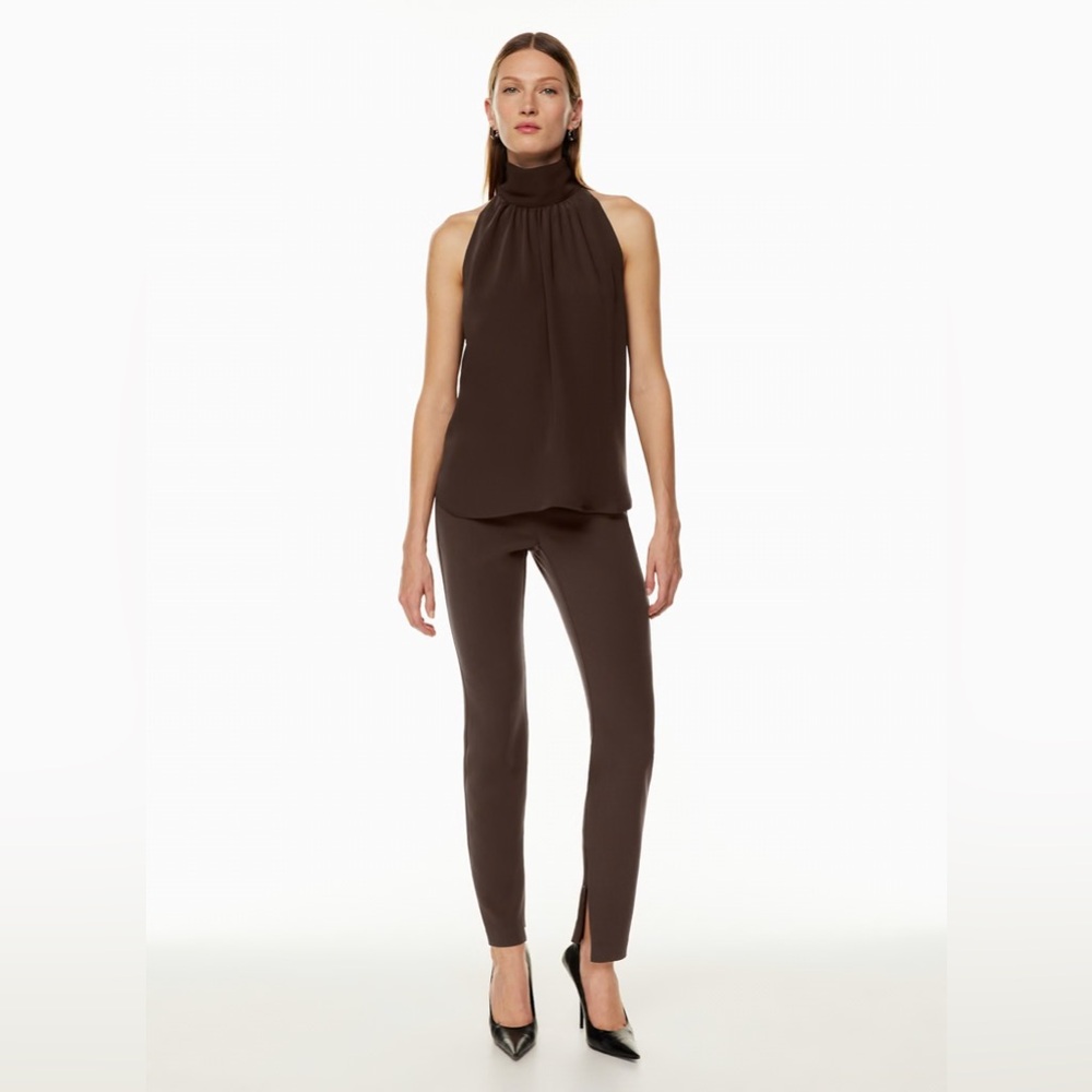 Aritzia Babaton Serra High-waisted slim-fit pants